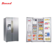 550L Frost Free роскошный малошумный бок о бок холодильник с льдогенератором и распределителем воды